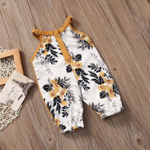 Load image into Gallery viewer, Floral Fall Romper for Baby Girl
