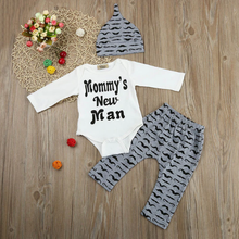 Load image into Gallery viewer, Mommy's New Man Outfit