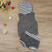 Load image into Gallery viewer, Casual Hoodie & Shorts