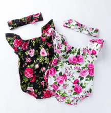 Load image into Gallery viewer, Summer Floral Romper
