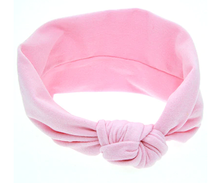 Load image into Gallery viewer, Bitsy Bow | Baby Knot Head Band (Multiple Colors)