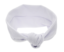 Load image into Gallery viewer, Bitsy Bow | Baby Knot Head Band (Multiple Colors)