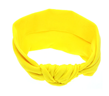Load image into Gallery viewer, Bitsy Bow | Baby Knot Head Band (Multiple Colors)