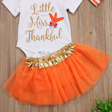 Load image into Gallery viewer, Little Miss Thankful Tutu