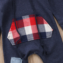 Load image into Gallery viewer, Plaid Fox Jumpsuit
