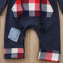Load image into Gallery viewer, Plaid Fox Jumpsuit
