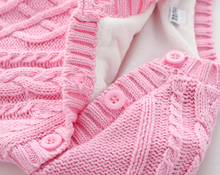 Load image into Gallery viewer, Knitted Winter Twist Romper