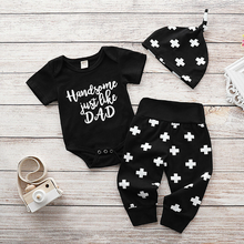 Load image into Gallery viewer, Handsome Just Like Dad Outfit