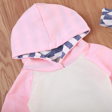 Load image into Gallery viewer, Girls Striped Winter Outfit
