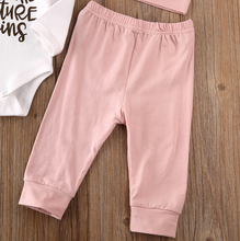 Load image into Gallery viewer, Baby Girls And So The Adventure Begins Pink Outfit