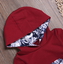 Load image into Gallery viewer, Hooded Floral Skull & Pants Set