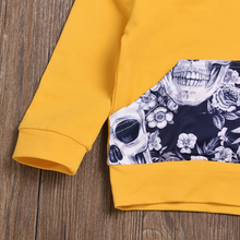 Load image into Gallery viewer, Hooded Floral Skull & Pants Set