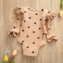 Load image into Gallery viewer, Ruffled Heart Onesies