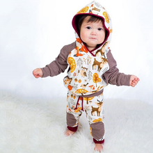 Load image into Gallery viewer, Fall Animals Outfit