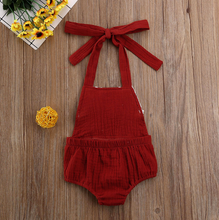 Load image into Gallery viewer, Girls Boho Romper