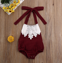Load image into Gallery viewer, Girls Boho Romper