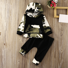 Load image into Gallery viewer, Camo Hoodie Outfit