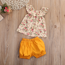Load image into Gallery viewer, Floral Ruffle Top & Shorts