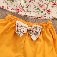 Load image into Gallery viewer, Floral Ruffle Top & Shorts
