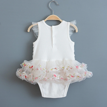 Load image into Gallery viewer, Summer Lace Tutu Dress with Matching Headband (Multiple Colors)
