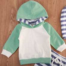 Load image into Gallery viewer, Girls Striped Winter Outfit