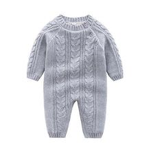 Load image into Gallery viewer, Knitted Braid Romper (2 Colors)