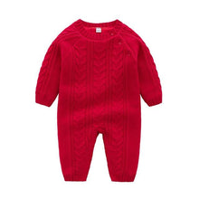 Load image into Gallery viewer, Knitted Braid Romper (2 Colors)