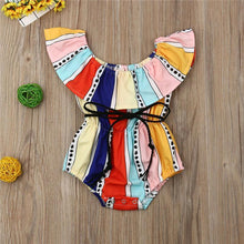 Load image into Gallery viewer, Color Wheel Romper