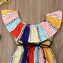 Load image into Gallery viewer, Color Wheel Romper
