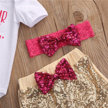 Load image into Gallery viewer, Baby Life Sequin Tassel Outfit Set