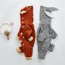 Load image into Gallery viewer, Knitted Animal Rompers