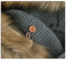Load image into Gallery viewer, Knitted Fur Sweater Romper (Multiple Colors)