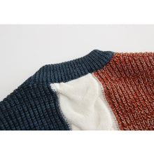 Load image into Gallery viewer, Knitted Patchwork Romper