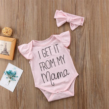 Load image into Gallery viewer, I Get It From My Mama Onesie