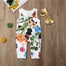 Load image into Gallery viewer, Spring Romper with Headband