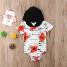 Load image into Gallery viewer, Floral Hoodie Onesie