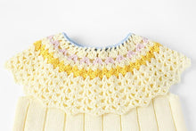 Load image into Gallery viewer, Knitted Yellow Romper