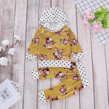 Load image into Gallery viewer, Floral Polka Dot Outfit