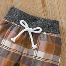 Load image into Gallery viewer, Plaid Hoodie and Pants Outfit