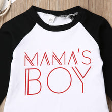 Load image into Gallery viewer, Plaid Mama's Boy Outfit