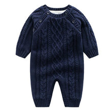Load image into Gallery viewer, Knitted Winter Twist Romper