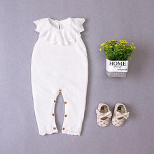 Load image into Gallery viewer, Knitted Ruffle Romper (Multiple Colors)