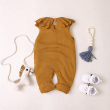 Load image into Gallery viewer, Knitted Ruffle Romper (Multiple Colors)