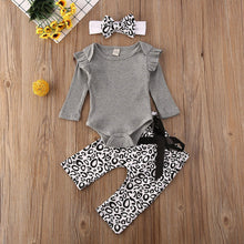 Load image into Gallery viewer, Baby Girl Leopard Print Outfits