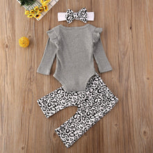 Load image into Gallery viewer, Baby Girl Leopard Print Outfits