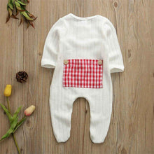 Load image into Gallery viewer, Plaid Patch Onesies