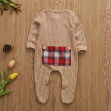 Load image into Gallery viewer, Plaid Patch Onesies