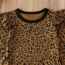 Load image into Gallery viewer, Leopard Print Outfit with Headband