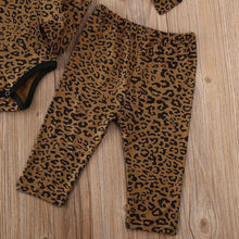 Load image into Gallery viewer, Leopard Print Outfit with Headband