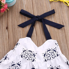 Load image into Gallery viewer, Tassel Halter Top Floral Shorts Outfit